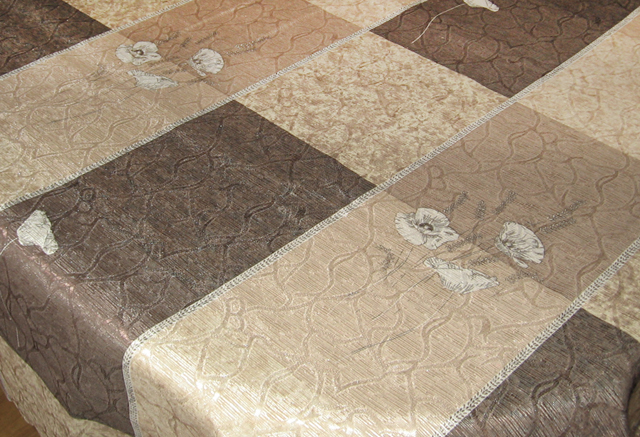 Покривка от памук и полиестер, подходяща за всички размери и форми