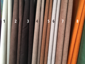 Готови плътни пердета в пастелна гама - едноцветни, петек