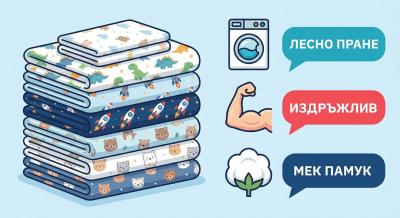 Защо ранфорсът е практичен избор за детската стая